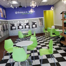 he interior of a bubble n'berry store he interior of a bubble n'berry store