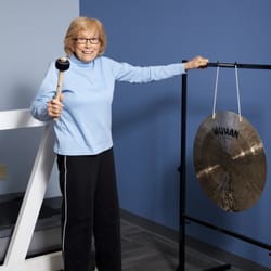 Agility Spine and Sports Physical Therapy - You get to bang the gong when you are discharged.  Feels really good to whack that thing.