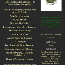 Restorative Neurofeedback