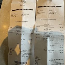 Namaste Plaza - Receipt