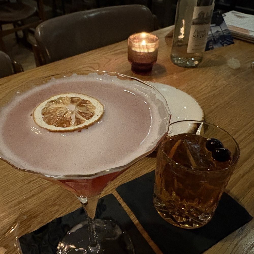 FLINT by Baltaire - Old Fashioned man and his lady's drink. - New American Near Me - Phoenix, Arizona