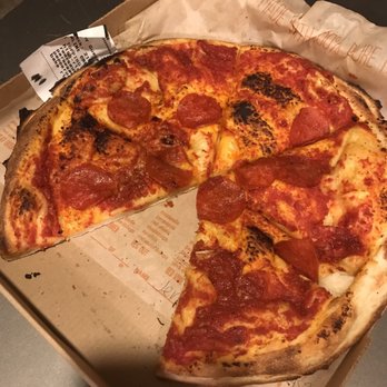 Blaze Pizza - Should be cheese only. Instead received no cheese and pepperoni - Salad Near Me - Houston, Texas