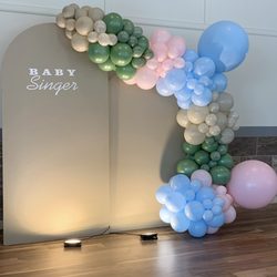 Party Everyday - Photo balloon backdrop