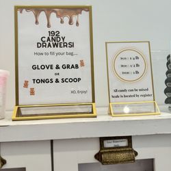 OMG Candy Store - Menu/pricing