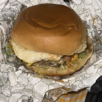 Burger Trap Miami - Angus supreme burger (no corn, no ketchup) egg over hard - Food Trucks Near Me - Hialeah, Florida