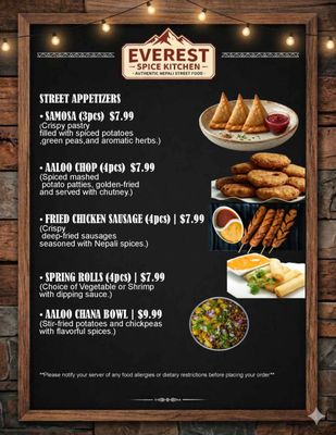Menu photo 2 Everest Spice Kitchen Flagstaff, AZ Menu photo 2 Everest Spice Kitchen Flagstaff, AZ