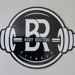 Body Routers Fitness - Logo sticker