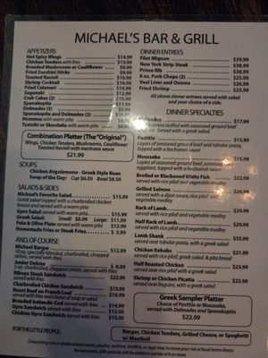 Menu photo 2 Michael's Bar & Grill Saint Louis, MO Menu photo 2 Michael's Bar & Grill Saint Louis, MO