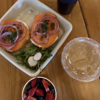 Frontier Café - lox bagel and yogurt parfait - Coffee & Tea Near Me - Yucca Valley, California Frontier Café - lox bagel and yogurt parfait - Coffee & Tea Near Me - Yucca Valley, California