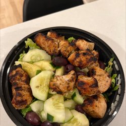 Meat The Greek - Chicken Souvlaki Bowl (2 Chicken Souvlakia)