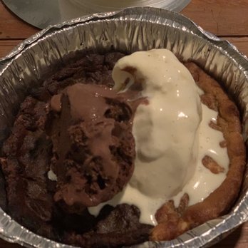 BJ's Restaurant & Brewhouse - Pizookie split - New American Near Me - Avon, Indiana BJ's Restaurant & Brewhouse - Pizookie split - New American Near Me - Avon, Indiana