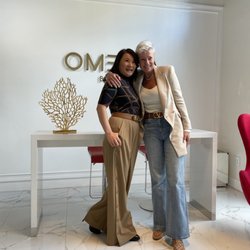 Omega Beaute - With our favorite clients Ana Dias. @anadias.official