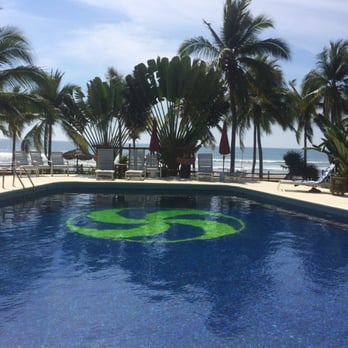 Mahajua Palms - The pool at Majahua Palms - Resorts Near Me - Troncones, GRO Mahajua Palms - The pool at Majahua Palms - Resorts Near Me - Troncones, GRO