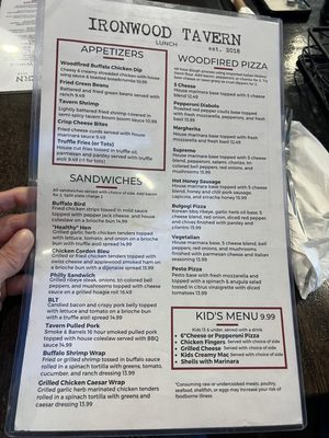 Menu photo 5 Ironwood Tavern Evans, GA Menu photo 5 Ironwood Tavern Evans, GA