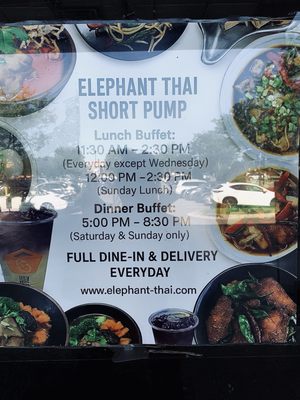 Menu photo 1 Elephant Thai Restaurant Henrico, VA Menu photo 1 Elephant Thai Restaurant Henrico, VA