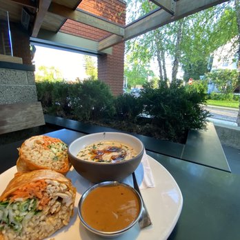 Northstar Cafe - Pad Thai Burrito & Cauliflower Cashew Soup - New American Near Me - Westerville, Ohio