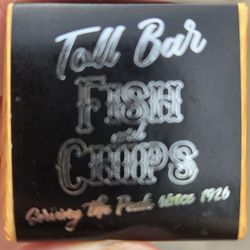Toll Bar Fish & Chips - I was given a mint chocolate!