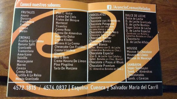 Menu photo 1 Arancio Buenos Aires, C