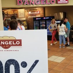 D'angelo - D'Angelo's is at the far end of food court