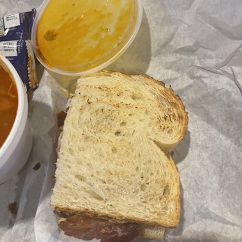 Cherry Blossom Cafe - Half a BLT and jambalaya - Cafes Near Me - Fresno, California