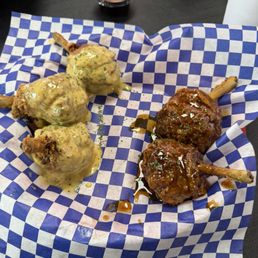 Lemon pepper and sweet Honey Garlic Lollipop (5)