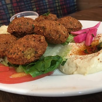 Garlic Crush - Falafel plate - Lebanese Near Me - Issaquah, Washington