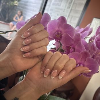 T&T Magic Nails - Pink and white mani - Nail Salons Near Me - Alamo, California T&T Magic Nails - Pink and white mani - Nail Salons Near Me - Alamo, California