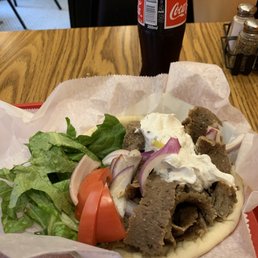 Gyro Pita sandwich