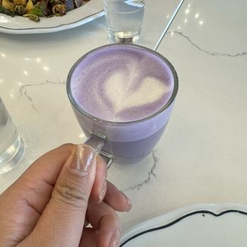 Sweet Maple - Ube Latte - Breakfast & Brunch Near Me - Cupertino, California