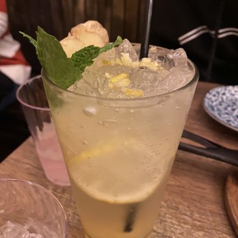 Chome - Ginger Yuzu drink - Izakaya Near Me - San Francisco, California