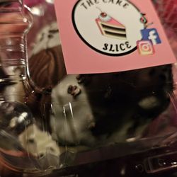 The Cake Slice - Red Velvet cake bomb