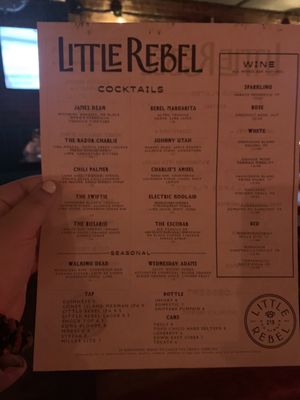Menu photo 5 Little Rebel New York, NY Menu photo 5 Little Rebel New York, NY
