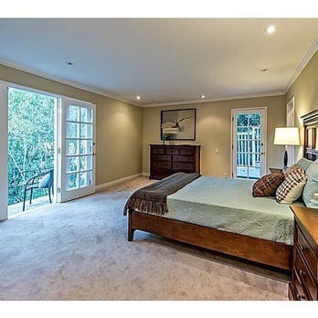 Chris Carson - Teles Properties - This beautiful master bedroom features large french doors that lead directly out to a garden patio and lovely 180 degree tree... - Real Estate Agents Near Me Chris Carson - Teles Properties - This beautiful master bedroom features large french doors that lead directly out to a garden patio and lovely 180 degree tree... - Real Estate Agents Near Me