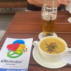 Garchinger Augustiner - The best potato soup ever