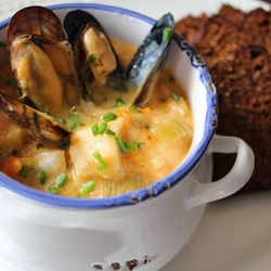 Tom Crean Base Camp - Kenmare Bay Seafood Chowder, Homemade Brown Bread