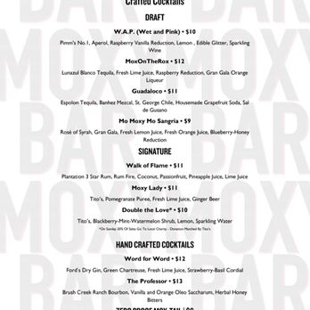 Bar Moxy - Lounges Near Me - Austin, Texas