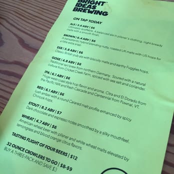 Bright Ideas Brewing - Missing the cask conditioned ESB. Get the flight! - Breweries Near Me - North Adams, Massachusetts
