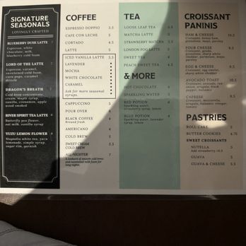 Fable Coffee - Menu - Coffee & Tea Near Me - Orlando, Florida