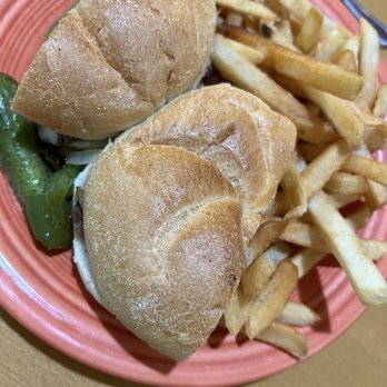 Theo's Downtown Diner - Philly cheesesteak sandwich with fries - Diners Near Me - New Milford, Connecticut Theo's Downtown Diner - Philly cheesesteak sandwich with fries - Diners Near Me - New Milford, Connecticut