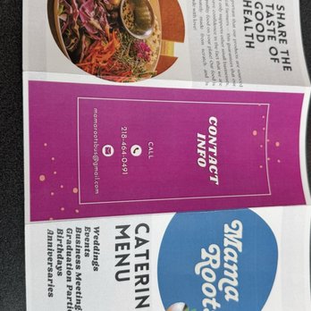 Mama Roots - Catering menu - Vegan Near Me - Duluth, Minnesota