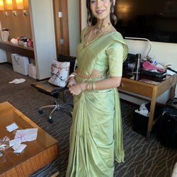 Stylish Saree Draping