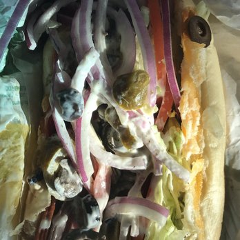 Subway - 6 inch Spicy Italian on Jalapeño bread with extra lettuce, tomatoes, olives, onions and jalapeños. - Fast Food Near Me - Brownwood, Texas Subway - 6 inch Spicy Italian on Jalapeño bread with extra lettuce, tomatoes, olives, onions and jalapeños. - Fast Food Near Me - Brownwood, Texas