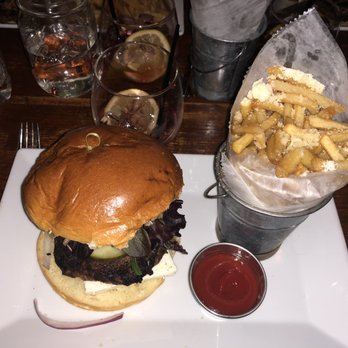 Death Ave - Feta burger and truffle fries - Greek Near Me - New York, New York