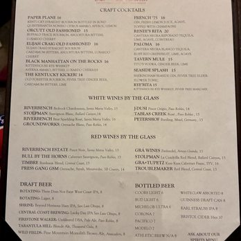 Far Western Tavern - Drinks menu - great options! - American Near Me - Orcutt, California Far Western Tavern - Drinks menu - great options! - American Near Me - Orcutt, California