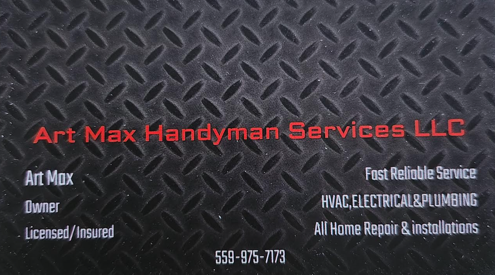 Slide of Art Max Handyman Services
