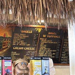 The Bagel Shack - Partial Menu