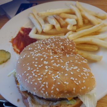Burger King - Whopper with cheese & fries via drive thru. - Burgers Near Me - Pahrump, Nevada