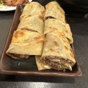 A & J Restaurant - Chinese beef wrap ($15.50) - Taiwanese Near Me - Irvine, California A & J Restaurant - Chinese beef wrap ($15.50) - Taiwanese Near Me - Irvine, California