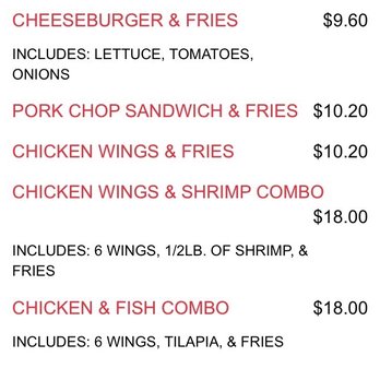 C & T TakeOut - C&T Takeout -- menu 2023 - Seafood Near Me - Brunswick, Georgia