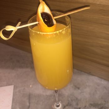 Itoko - Orenji Mimosa three estate black tea, fresh orange juice, Prosecco - Japanese Near Me - Chicago, Illinois Itoko - Orenji Mimosa three estate black tea, fresh orange juice, Prosecco - Japanese Near Me - Chicago, Illinois